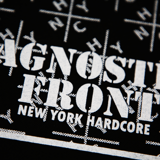 Agnostic Front - Boots NYHC Kitchen Towel Black