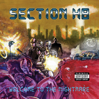 Section H8 - Welcome To The Nightmare silver LP