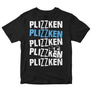 Plizzken - Logo Panelled T-Shirt