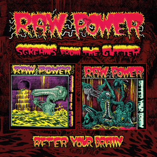 Raw Power - Screams From The Gutter / After Your Brain CD