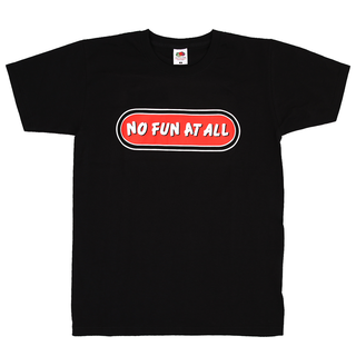 No Fun At All - Classic Logo T-Shirt black S