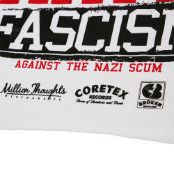 Love Cycling Hate Fascism - Logo T-Shirt white