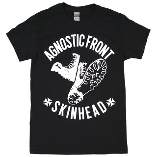 Agnostic Front - Skinhead Boots T-Shirt black S