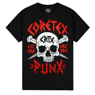 Coretex - Punx T-Shirt black/red