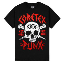 Coretex - Punx T-Shirt black/red