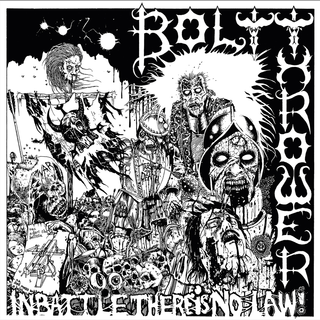 Bolt Thrower - In Battle There Is No Law clear gey black white splatter LP