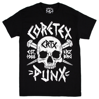 Coretex - Punx T-Shirt black white M
