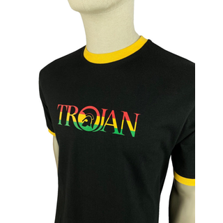 Trojan - Logo Ringer Tee TC/1014 rasta