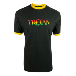 Trojan - Logo Ringer Tee TC/1014 rasta