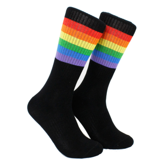 Sixblox. - Pride Socks Black