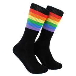 Sixblox. - Pride Socks Black