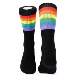 Sixblox. - Pride Socks Black