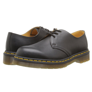 Dr. Martens - 1461 black smooth DMC SM-B 3-eye shoe smooth (gelbe Naht)