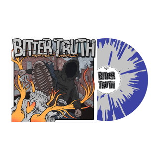 Bitter Truth - Perfect World blue silver splatter LP