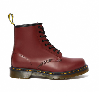 Dr. Martens - 1460 cherry red 8-eye boot (yellow stitches)