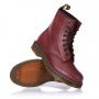 Dr. Martens - 1460 cherry red 8-eye boot (gelbe Naht)