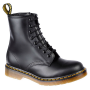 Dr. Martens - 1460 black smooth 8-eye boot (yellow stitches)