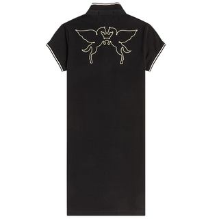 Fred Perry - Amy Embroidered Pique Dress SD2011 black 102