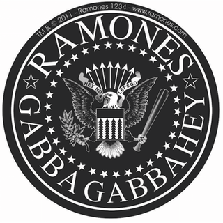 Ramones - Hey Ho Logo Sticker