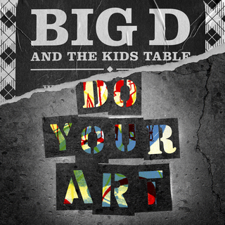 Big D And The Kids Table - Do Your Art ltd. cyan blue 2xLP
