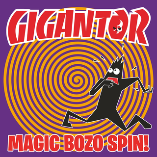 Gigantor - Magic Bozo Spin purple LP