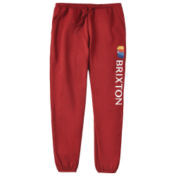 Brixton - Alton Sweatpants Dark Brick