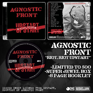 Agnostic Front - Riot, Riot, Upstart CD