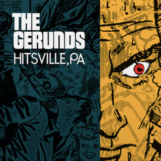 Gerunds, The - Hitsville, PA red black swirl 2xLP+DLC