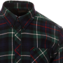 Merc - Brodick Flannel Shirt navy check