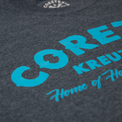 Coretex - Nails T-Shirt dark heather/light blue