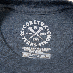 Coretex - Nails T-Shirt dark heather/light blue