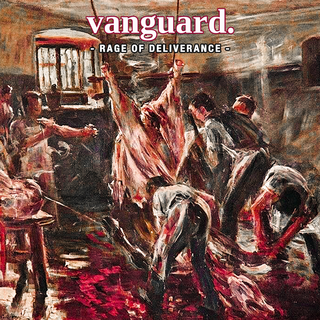 Vanguard - Rage Of Deliverance blue red yellow splatter LP