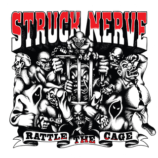 Struck Nerve - Rattle The Cage white LP