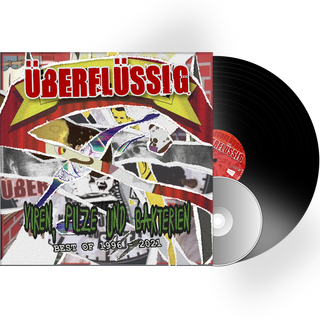 berflssig - Viren, Pilze und Bakterien (Best Of 1996-2021) ltd. black LP+CD