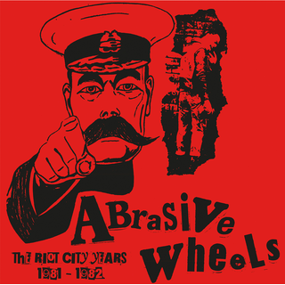 Abrasive Wheels - The Riot City Years 1981-1982 black LP