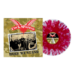 Cock Sparrer - Here We Stand ultra clear red ghostly LP