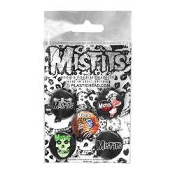 Misfits - Button Badge Set