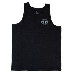 Brixton - Crest Tank Black Sun Wash