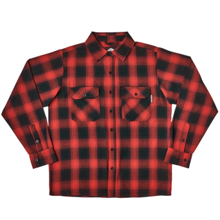 Independent - Mission Shirt Red Check XXL