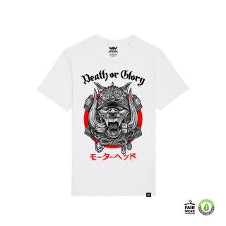 One Two Six Clothing - Death Or Glory T-Shirt white