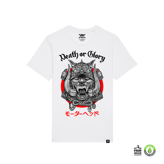 One Two Six Clothing - Death Or Glory T-Shirt white S