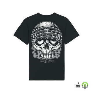 One Two Six Clothing - Bandana Skull T-Shirt black