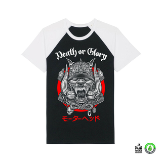 One Two Six Clothing - Death Or Glory Raglan Shirt black/white