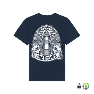 One Two Six Clothing -Lighthouse T-Shirt navy S