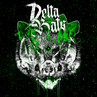 Delta Bats - Here Come The Bats ltd green LP