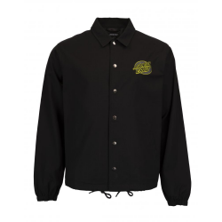 Santa Cruz - Lined Oval Dot Jacket black