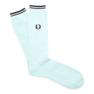 Fred Perry -Tipped Socks C7170 brghtn blue/navy P74 9-11