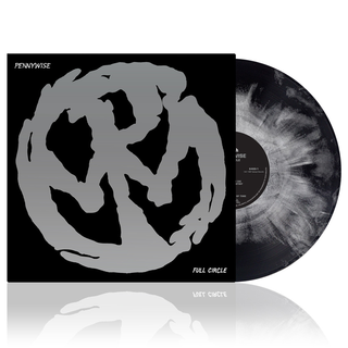 Pennywise - Full Circle ltd silver black splatter LP