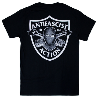 Coretex - Antifascist Ninja T-Shirt Black