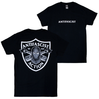 Coretex - Antifascist Ninja T-Shirt Black XXXXXL